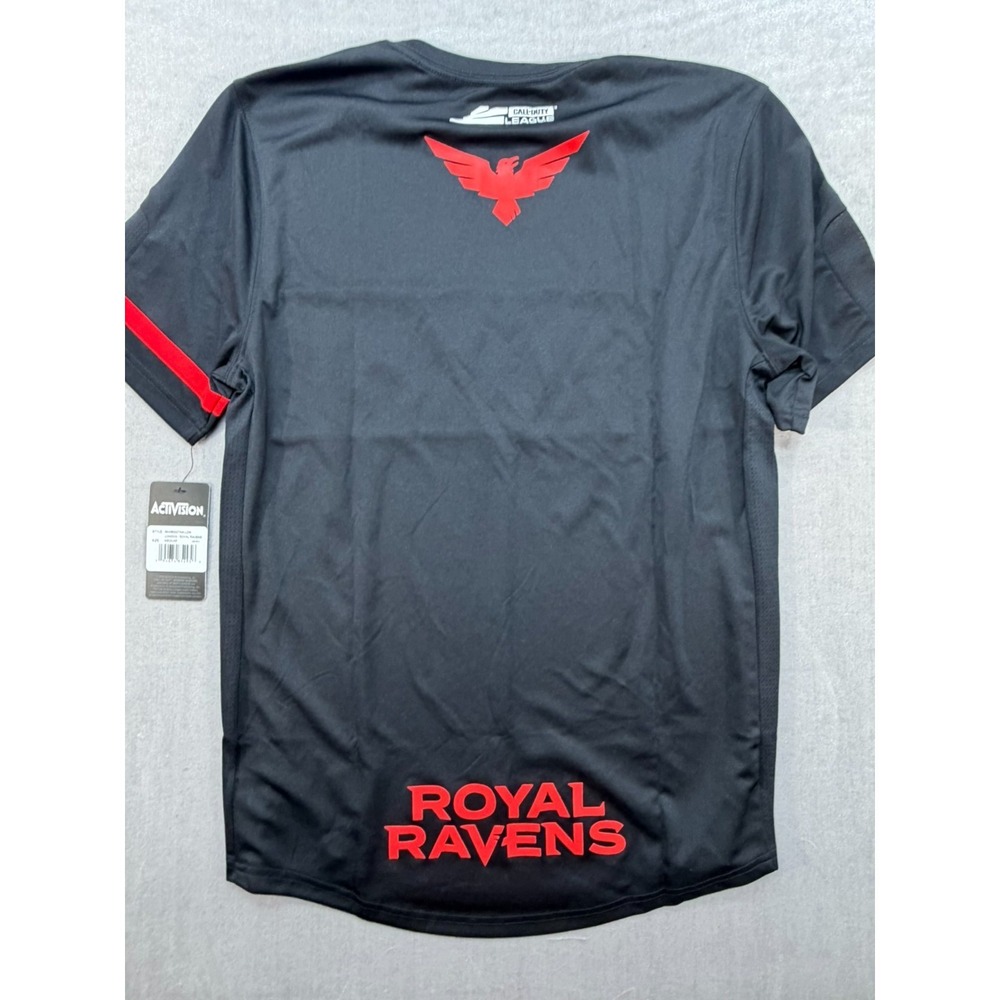 NWT Activision London Royal Ravens Jersey Shirt Medium Black Call of Duty League - Picture 4 of 11